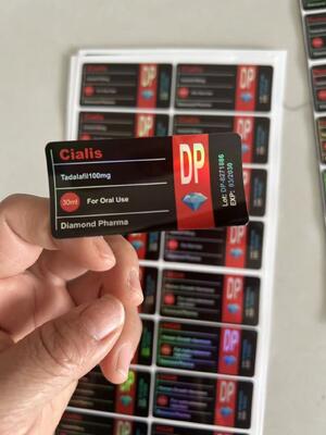 シアリス タダラフィル 100mg 経口用ラベル