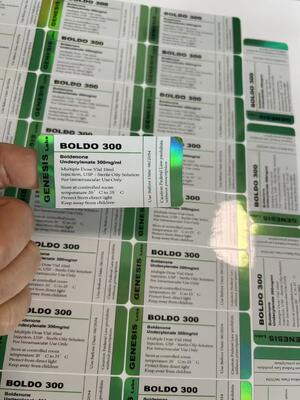 Bold 300 EQ 300 10ml ガラスバイアル ラベル