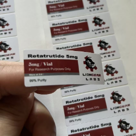 レタトラウチド 5mg 白色PVC小錠剤 標識