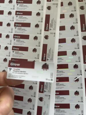 Glow 70mg Pvc セルフアデシブ ペプチド 薬局ラベル