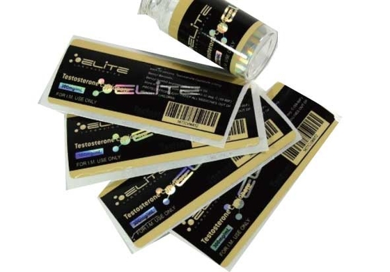 Pharmaの実験室は注入のガラスびんのための薬のびんのラベルの金属印刷の皮をむきます