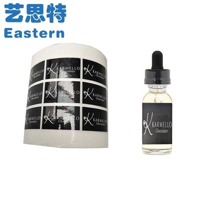 ダイカット 30 ml バイアル防水ビニール粘着ステッカー ラベル