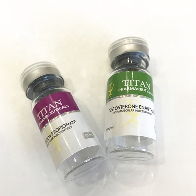 粘着性があるポリ塩化ビニールによっては証拠の注入10mlのガラス ガラスびんのラベルが衰退する