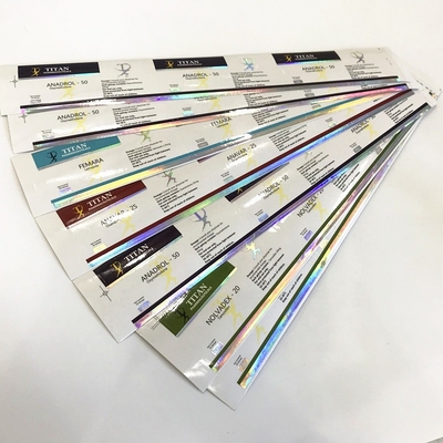 注入10mlのガラスびんを印刷する4Cは6x3cmを分類する