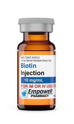 PVC Empower 薬局テストエナンテート注射用ガラスバイアルラベル