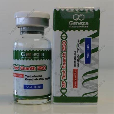 テストステロン プロダクトのためのGeneza Pharma 10mlのガラスびん ラベルそして箱